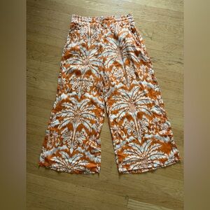 Rachel Zoe wide leg linen pants